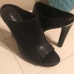 Black heels- great condition!